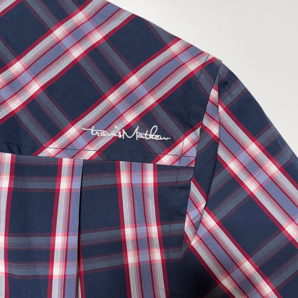 Travis Mathew Peluso Plaid Snap Button Shirt - Picture 8 of 14